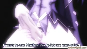 Anime Cutie Fucks Shemale's Bigcock