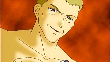 Muzzled Anime Gets Hard Poked and Roped