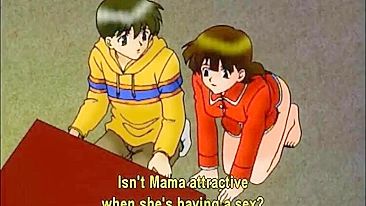 Muzzled Anime Gets Hard Poked and Roped