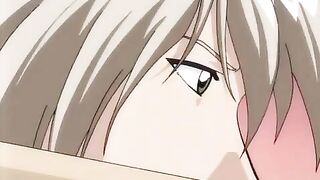 Teen Puts Balls in Hot Pussy - Anime Hentai
