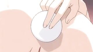 Teen Puts Balls in Hot Pussy - Anime Hentai