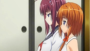 Busty Anime Cutie Gets Double Penetrated