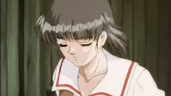 Japanese Schoolgirl Gets Squeezed Tits by Perv in Anime Japanese Schoolgirl Gets Squeezed Tits by Perv in Anime