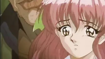 Japanese Schoolgirl Gets Squeezed Tits by Perv in Anime