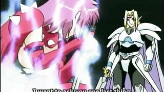 Anime Princess Gets Poked Outdoors with Big Boobs