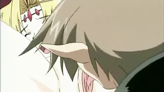 Anime Princess Gets Poked Outdoors with Big Boobs