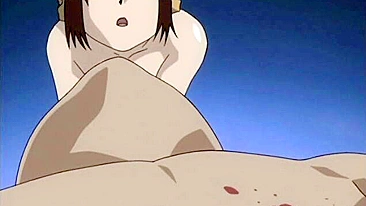 Anime Maid Fingering Wet Pussy and Riding Dick