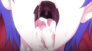 Caught and Drilled by Tentacle Monster - Cute Anime Coeds' First Time