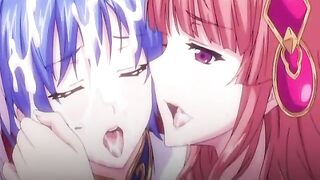 Caught and Drilled by Tentacle Monster - Cute Anime Coeds' First Time