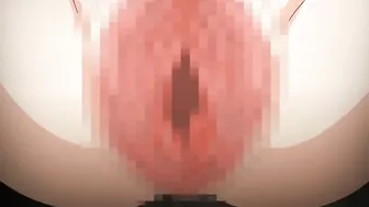 Anime Coed Gets Squeezed, Fucked in Forest with Big Tits and Wet Pussy