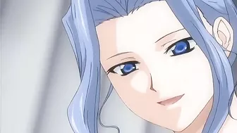 Shemale Anime Fucks Busty Babe on Bed