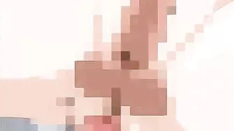 Shemale Anime Fucks Busty Babe on Bed