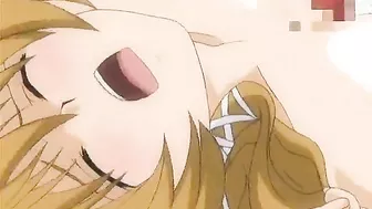 Shemale Anime Fucks Busty Babe on Bed