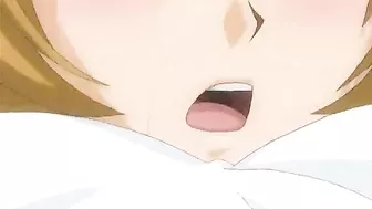 Shemale Anime Fucks Busty Babe on Bed