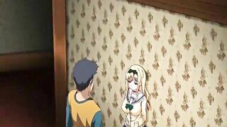 Anime Coed Gets Licked and Fingered Her Wet Pussy