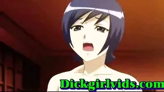 Busty Anime Shemale Juicy Sex Hardcore in Bed