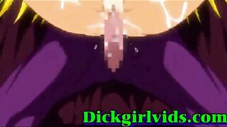 Hardcore Shemale Fucking and Cumming in Anime Toon Hentai