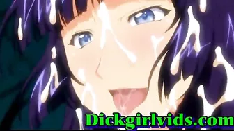 Hardcore Shemale Fucking and Cumming in Anime Toon Hentai