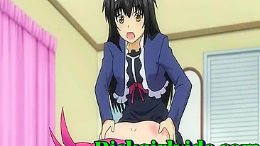 Horny Shemale Hardcore Fuck in Anime Toon Hentai