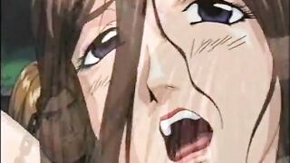 Anime Couple Gets Raped Outdoors by Bandits