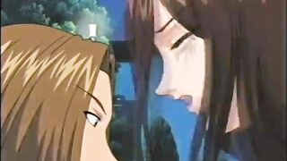 Anime Couple Gets Raped Outdoors by Bandits