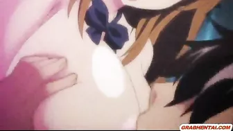 Busty Anime Virgin's Wet Pussy Gets Fucked