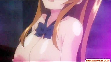 Busty Anime Virgin's Wet Pussy Gets Fucked