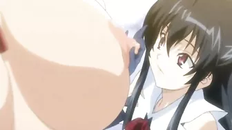 Shemale Handjobs with Big Boobs in Bondage Hentai