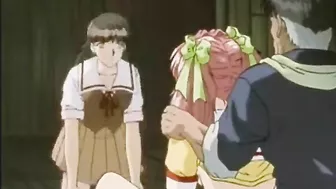 Caught Red-Handed - Cute Anime Coed Threesomes with Hot Fucks