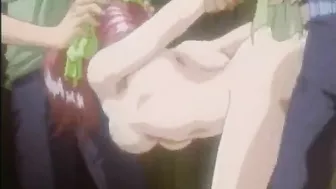 Caught Red-Handed - Cute Anime Coed Threesomes with Hot Fucks