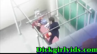 Horny Shemale Threesome Gangbang Fun in Anime Toon Hentai