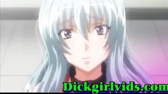 Horny Shemale Threesome Gangbang Fun in Anime Toon Hentai