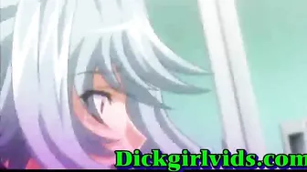 Horny Shemale Threesome Gangbang Fun in Anime Toon Hentai