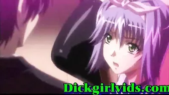 Horny Shemale Threesome Gangbang Fun in Anime Toon Hentai