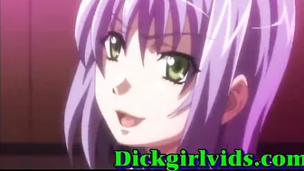 Horny Shemale Threesome Gangbang Fun in Anime Toon Hentai