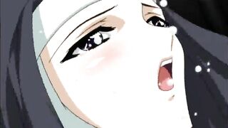 Shemale Lady Fucked in Anime Hentai Night
