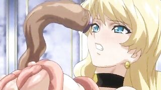 Tentacle Drilling of Busty Anime Shemale - 100% Original