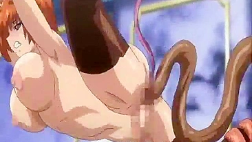 Tentacle Drilling of Busty Anime Shemale - 100% Original