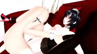 Hardcore Shemale Fun with Boobs, Jerked Off by Anime Toons