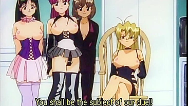 Cute Shemale Gets Gangbanged in Hot Group Orgy - Anime Toon Fuck!