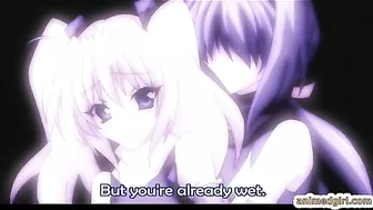 Anime Cutie Gets Fingered and Licked in Her Pussy