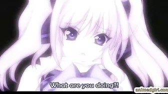 Anime Cutie Gets Fingered and Licked in Her Pussy