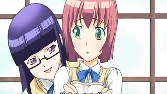 Coed Anime Sucking Shemale's Warm Penis