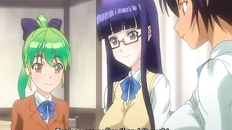 Coed Anime Sucking Shemale's Warm Penis