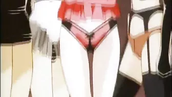 Shemale Group Gangbang and Dildo Play in Anime Hentai