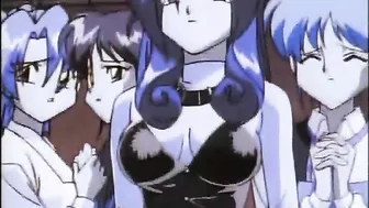 Shemale Group Gangbang and Dildo Play in Anime Hentai