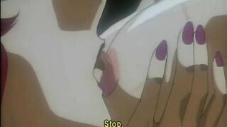 Anime Captive Gets Squeezed and Teased with Big Tits