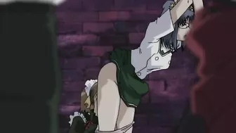 Anime Coed Gets Roped and Squeezed