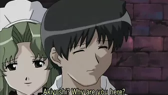 Anime Coed Gets Roped and Squeezed