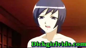 Shemale Toon Gets Hardcore Fucked and Cummed in Hot Anime Hentai